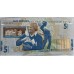 SCOTLAND 2002 FIVE 5 POUNDS BANKNOTE . COMMEMORATIVE ISSUE